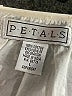 P.E.T.A.L.S 100% Cotton Ivory 3/4 Sleeve Blouse Size L - photo 7