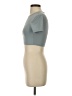 Zara Gray Short Sleeve Turtleneck Size S - photo 5