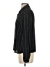 Kiwi 100% Polyester Stripes Black Long Sleeve Blouse Size S - photo 5