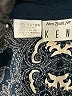 Kenar 100% Rayon Paisley Blue Long Sleeve Button-Down Shirt Size M - photo 8