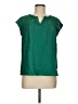 Daniel Rainn 100% Rayon Green Short Sleeve Blouse Size M - photo 1