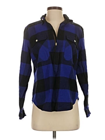 J.Crew Factory Store Long Sleeve Blouse (view 1)