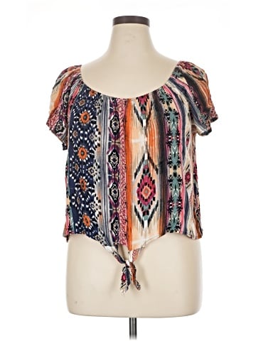 Harve Benard Short Sleeve Blouse (view 1)