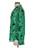 Ann Taylor 100% Polyester Floral Green Long Sleeve Blouse Size XS - photo 5