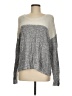 Vince Camuto Color Block Gray Pullover Sweater Size M - photo 1
