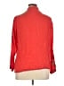 Johnny Was 100% Rayon Red Long Sleeve Blouse Size XL - photo 2