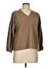 Chenault Brown 3/4 Sleeve Blouse Size M - photo 1