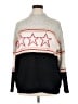 Lou & Grey Stars Gray Pullover Sweater Size XL - photo 1