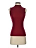 Atmosphere Burgundy Sleeveless Turtleneck Size 2 - photo 1