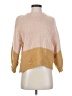 Volcom 100% Acrylic Color Block Tan Pullover Sweater Size S - photo 1