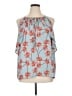Soprano 100% Polyester Blue Tank Top Size 1X - photo 1
