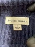 Studio Works 100% Cotton Blue Turtleneck Sweater Size L - photo 7