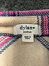 Dylan Plaid Purple Long Sleeve Blouse Size M - photo 7