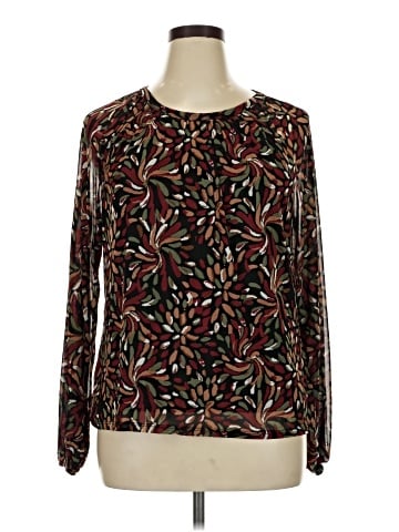 By Design Long Sleeve Blouse (view 1)