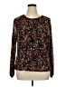 By Design Burgundy Long Sleeve Blouse Size XL - photo 1