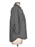 BCX 100% Polyester Stripes Gray 3/4 Sleeve Blouse Size L - photo 4