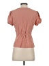J.Crew 100% Viscose Pink Short Sleeve Blouse Size S - photo 2