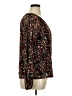 By Design Burgundy Long Sleeve Blouse Size XL - photo 4