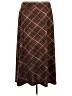 D&Co. Argyle Brown Casual Skirt Size 1X - photo 2