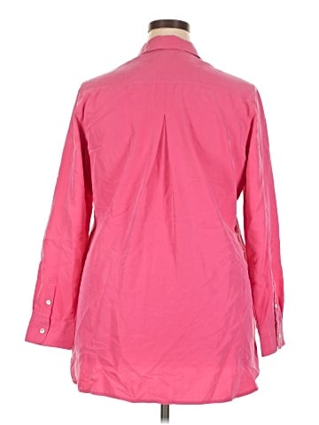 Foxcroft 3/4 Sleeve Button-Down Shirt (view 2)