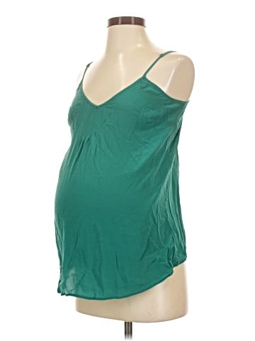 A Pea in the Pod Sleeveless Silk Top (view 1)