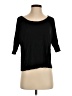 Hard Tail Black 3/4 Sleeve Top Size XS - photo 1