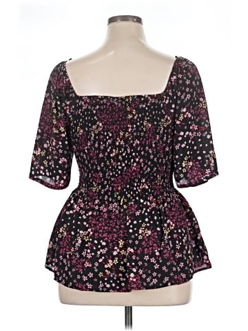 Bobeau 3/4 Sleeve Blouse (view 2)