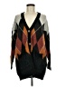 Volcom Chevron-herringbone Black Cardigan Size Med - Lg - photo 1