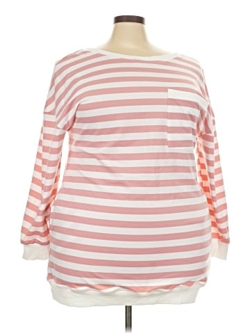 Unbranded 3/4 Sleeve T-Shirt (view 1)