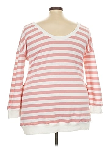 Unbranded 3/4 Sleeve T-Shirt (view 2)