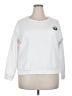 Zyia Active 100% Cotton White Sweatshirt Size 3XL - photo 1
