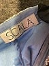 Scala 100% Polyester Blue Cocktail Dress Size 10 - photo 7