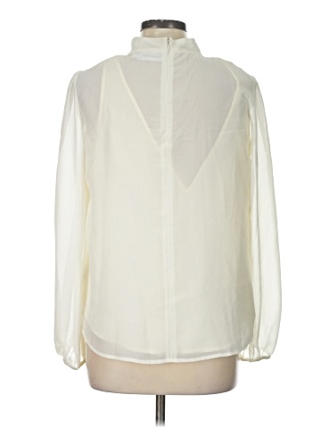 Line & Dot Long Sleeve Blouse (view 2)