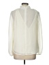 Line & Dot 100% Polyester Ivory Long Sleeve Blouse Size L - photo 2