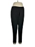 Ellos Solid Black Active Pants Size 1X - photo 1