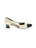 Salvatore Ferragamo Color Block Ivory Heels Size 7 1/2 (slim) - photo 1
