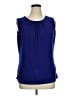 Calvin Klein Blue Sleeveless Blouse Size XL (estimated) - photo 1