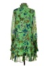 Alexis 100% Polyester Green Cocktail Dress Size S - photo 2