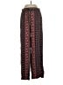 Bebop 100% Rayon Print Red Casual Pants Size S - photo 1