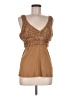 Boston Proper Tan Sleeveless Blouse Size M - photo 1