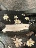 Lush 100% Rayon Floral Black Shorts Size M - photo 3