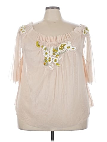 Anthropologie 3/4 Sleeve Blouse (view 1)