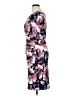 Connected Apparel Floral Purple Cocktail Dress Size 12 - photo 5