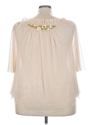 Anthropologie 3/4 Sleeve Blouse (view 2)