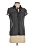 Apostrophe 100% Polyester Gray Sleeveless Blouse Size S - photo 1