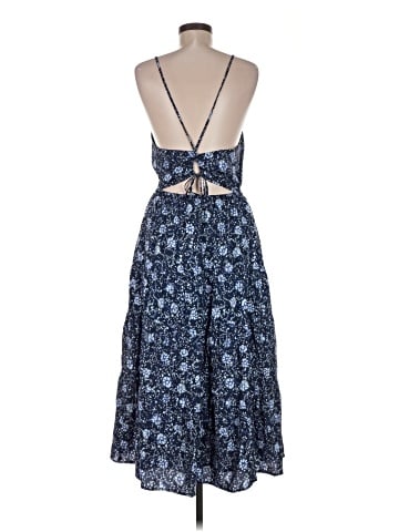 Madewell Cross-Back Halter Midi Dress in Vineyard Medallion (view 2)