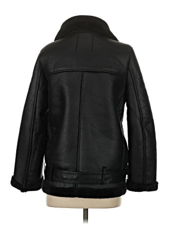 Zara Faux Leather Jacket (view 2)