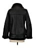 Zara Solid Black Faux Leather Jacket Size XS - photo 2