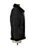 Zara Solid Black Faux Leather Jacket Size XS - photo 4