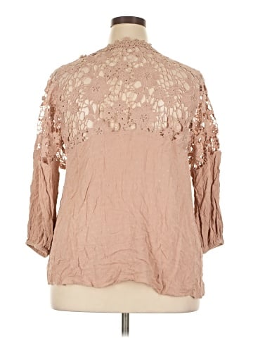 Oddi 3/4 Sleeve Blouse (view 2)